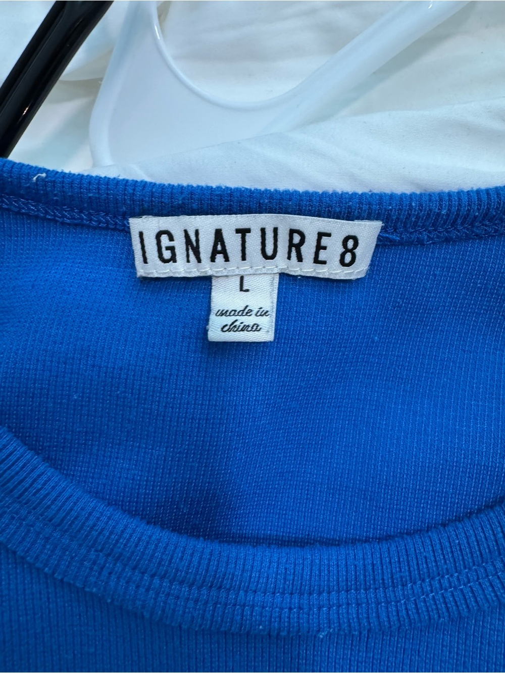 Signature8 Royal Blue Ribbed Tank - Picture 3 of 3